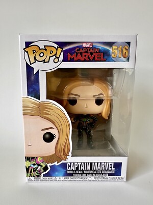Funko POP! Marvel: Captain Marvel #516 Vinyl Figure NEW