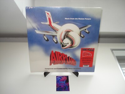 Elmer Bernstein    Airplane! Vinyl Limited Edition Red Coloured Vinyl Original