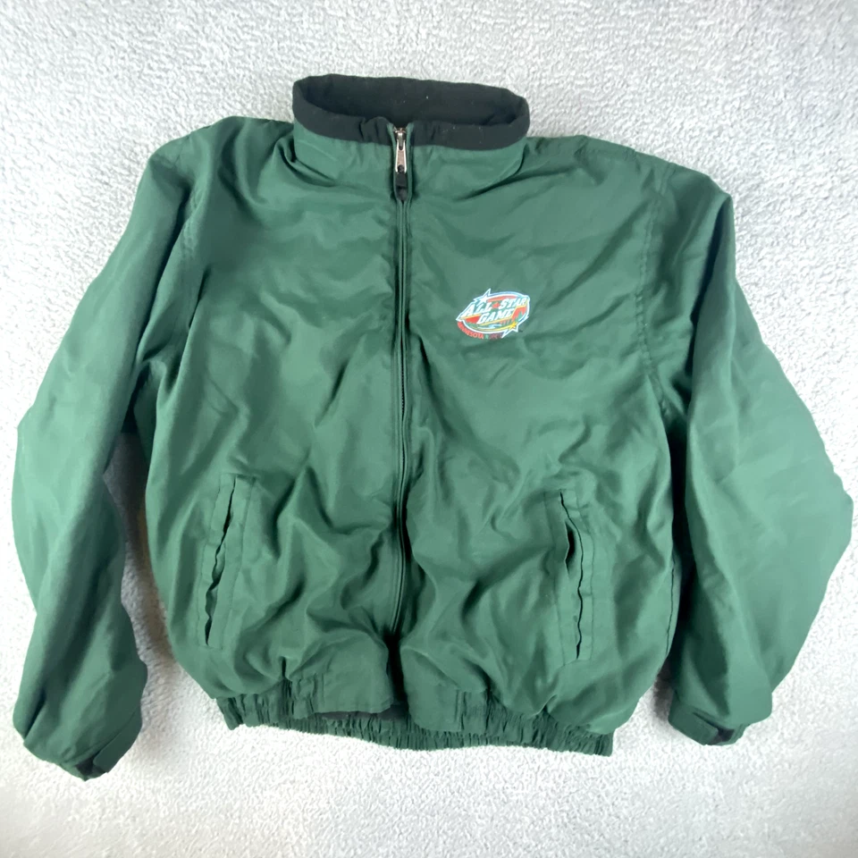 Chaqueta de Juego de Estrellas de Hockey de la NHL 2004 de Colección para Hombres 2XL Cremallera Completa Wild Arena Bomber Foto 2 de 4