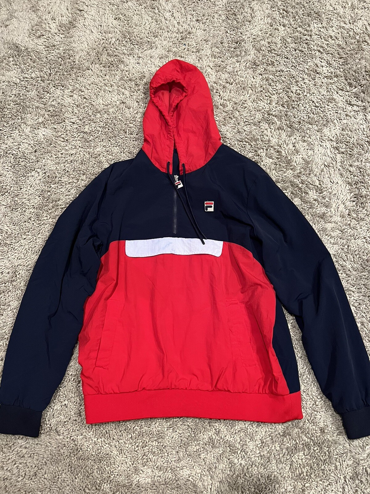 fila giacca con cappuccio