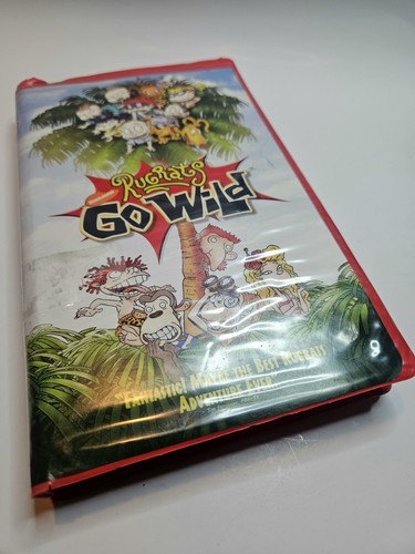 Rugrats Go Wild VHS, 03 - Rare And Collectible Nickelodeon Movie - Orange Tape - Picture 7 of 8