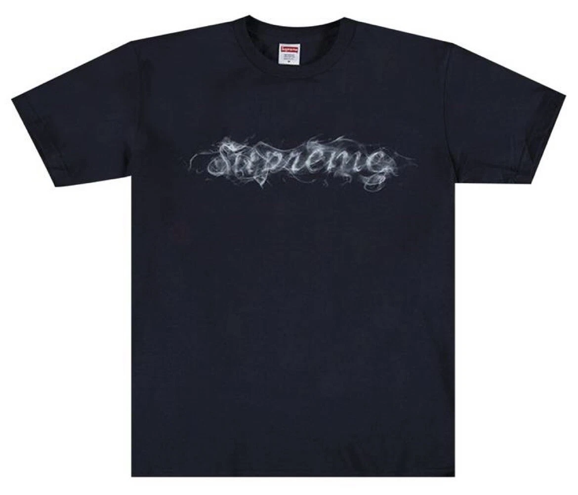 T shirt Supreme Navy « Smoke » X Large