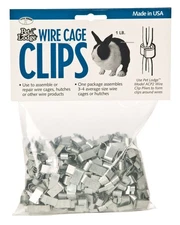 ® Wire Cage Clips | Clips for Repairing Pet Homes | Metal Clips for Assemblin...