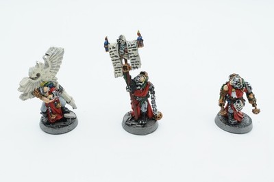 Warhammer 40k Black Templars Cenobite Servitors set of 3 metal miniatures