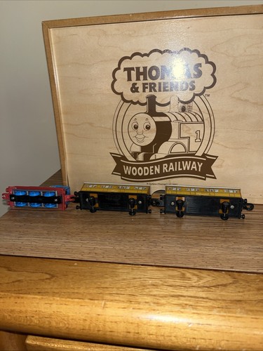 THOMAS ANNIE CLARABEL! THOMAS FRIENDS TRAIN ERTL ¡DIECAST! ACOPLADOR IMPORTACIÓN REINO UNIDO - Imagen 8 de 13