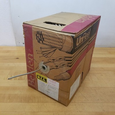 Belden 1229A 8 U1000FT Gray, 24 AWG Cable - NEW