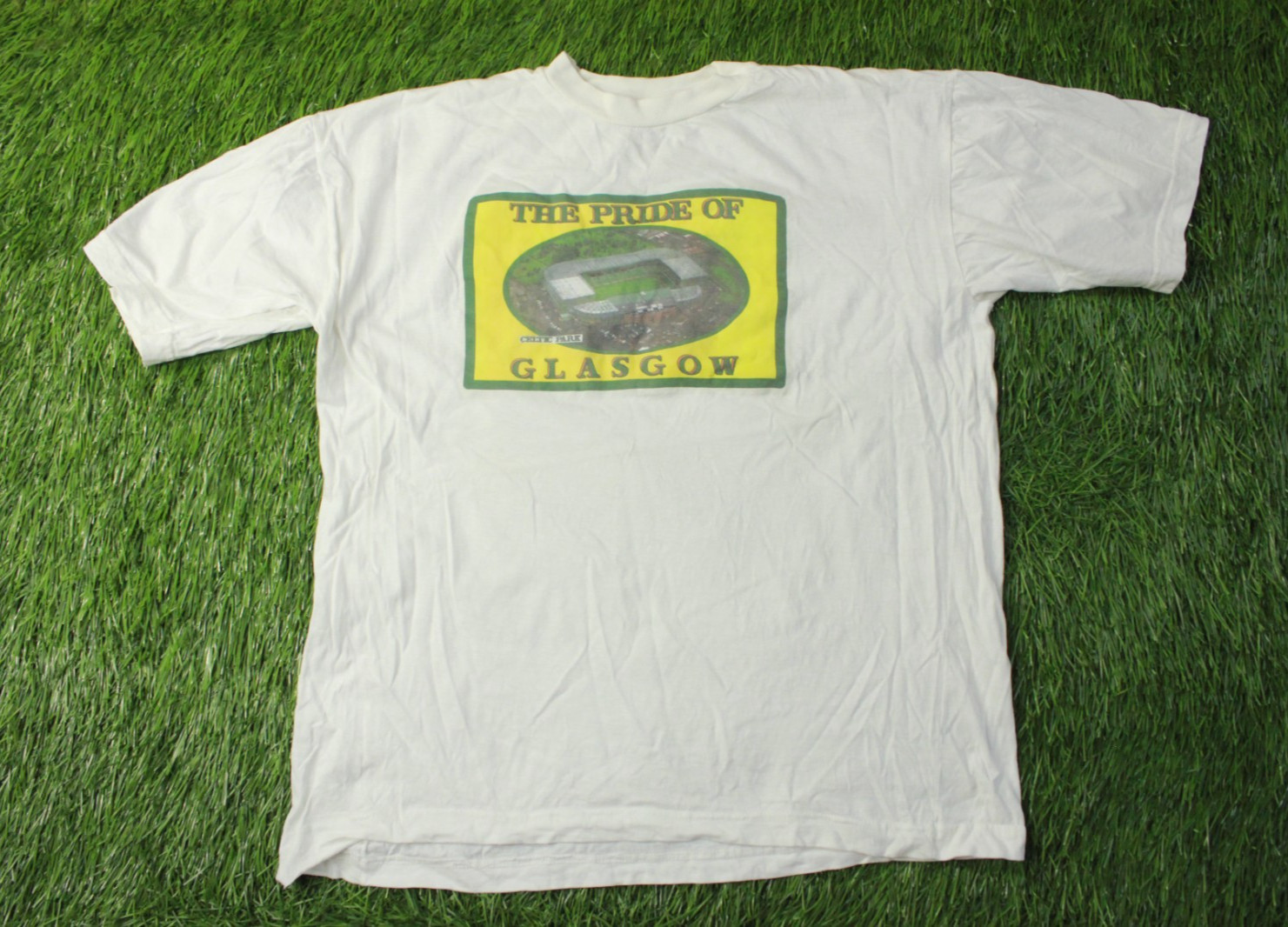 CELTIC 2000/2001 VINTAGE VTG FOOTBALL SHIRT JERSEY CASUAL TEE OFFICIAL SIZE XL