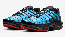 Original NIKE TN Air Max Plus blau schwarz rot Gr. EU 45 US 11 UK 10 HQ3824-001
