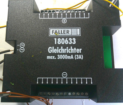 Gleichrichter max 3000mA Faller 180633 ohne OVP