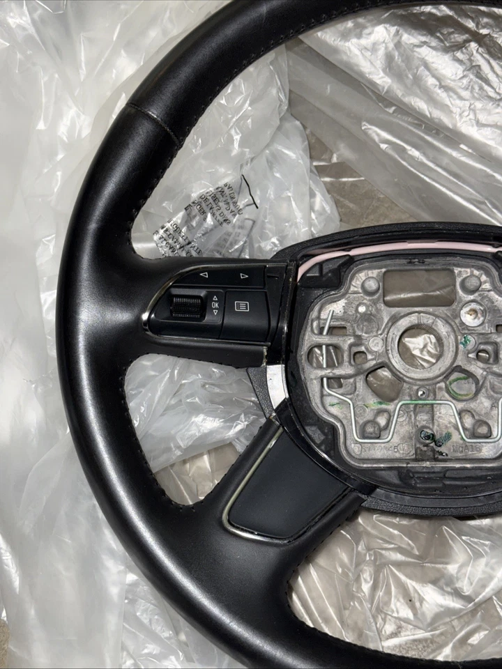 AUDI A6 C7 2012-2017 volante negro con SRS OEM Foto 4 de 4