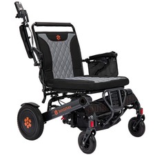 Foldable Mammoth Ex Heavy Duty Powered Wheelchair 500 Lb Capacity 70 Lb Weight