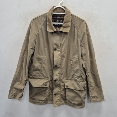 Barbour Casual Ashby Bleached Olive Chore Lightweight Country Jacket Medium