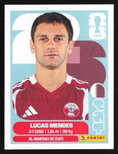 2026 Panini FIFA World Cup Stickers Lucas Mendes #QAT4 Qatar Y46