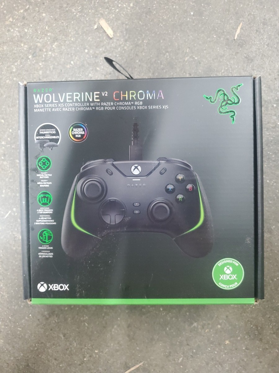 【未使用】 RazerWolverine V2 Chroma PCコントローラー Amazon.com: Razer Wolverine V2 Chroma Wired Gaming Pro