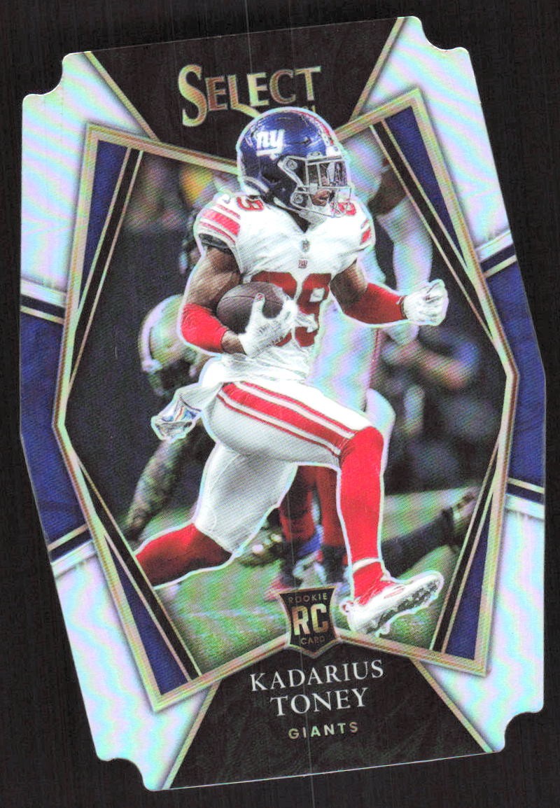 4515J 2021 Panini Select #152 Kadarius Toney Silver Prizm Die Cut