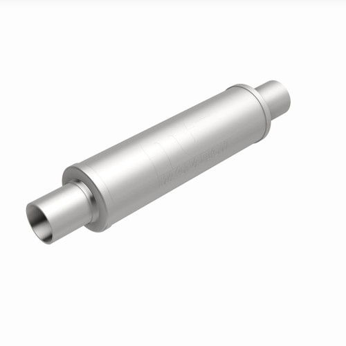 MagnaFlow 10415 4-inch Round Straight-Through Performance Exhaust Muffler - Picture 10 of 10