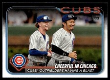 2024 Topps Cheerful In Chicago (Pete Crow-Armstrong / Seiya Suzuki) Chicago Cubs