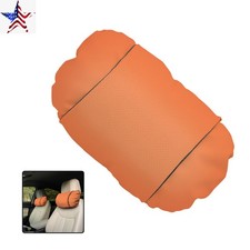 1 Piece Neck Pillow Head Rest Car Seat Headrest Pillow Support Cushion Orange