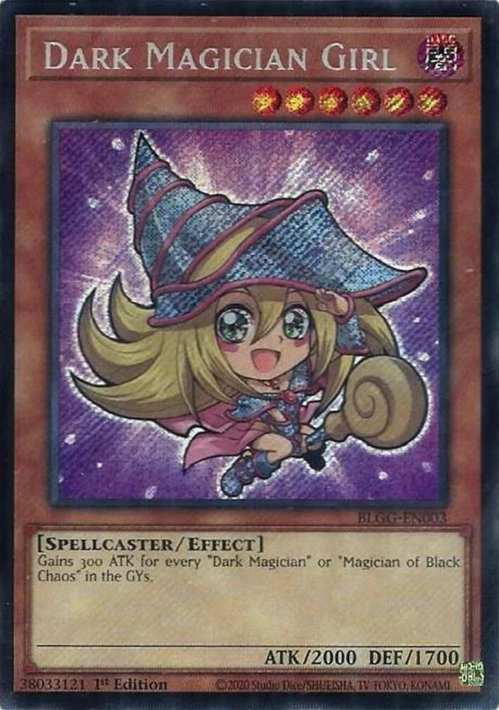 Dark Magician Girl Konami Yu-Gi-Oh! TCG Secret Rare Individual