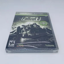 Fallout 3  Platinum Hits Microsoft Xbox 360, 2008 Bethesda - Brand New Sealed