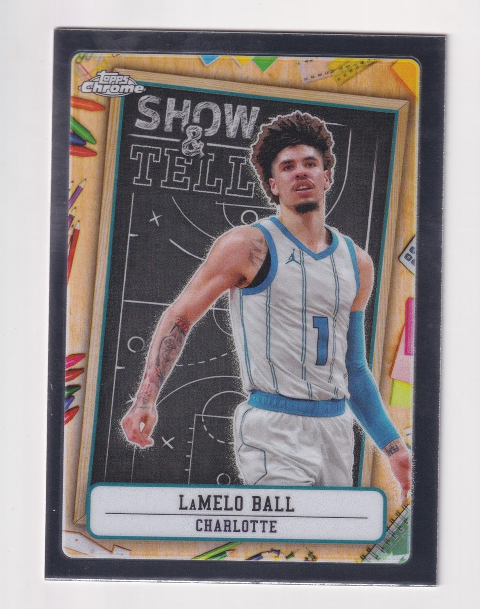2024-25 Topps Chrome SHOW & TELL #ST-8 LaMELO BALL Charlotte
