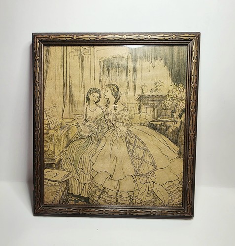 1920's Illustrator Arthur Rackham Colgate Watercolor Prints 6.5" x 7.25" Framed - Picture 7 of 11