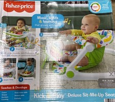 Fisher Price Kick and Play Deluxe Sit Me Up Baby Seat with Piano Toy