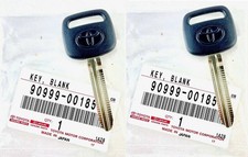 Pair Of Oem Keys For Toyota Oem New Non Chip Ignition Blank Key 90999-00185