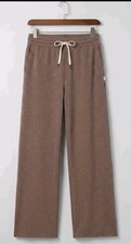 New Vuori Women's Halo Essential Wideleg Pant - Sable Heather color - Sale XL