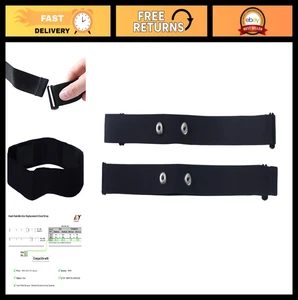 Heart Rate Monitor Chest Strap - Compatible with Polar H10 H9 Wahoo Garmin HRM