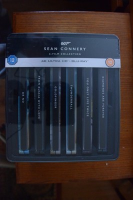 007 The Sean Connery James Bond 6-Film Collection 4K SteelBook UHD Blu-ray (UK)