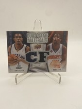 2009 Upper Deck DG-FC Felton Conley Dual Game Materials GAME USED PATCH