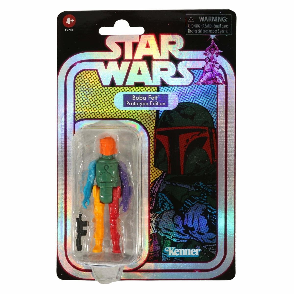 Boba Fett - Star Wars Retro Collection - Prototype Edition (oranger Kopf) - MOC
