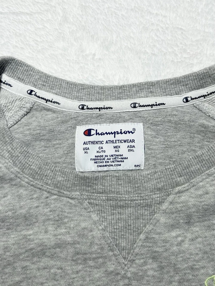 Sudadera para mujer Champion Campus French Terry cuello redondo, talla XL Foto 3 de 4
