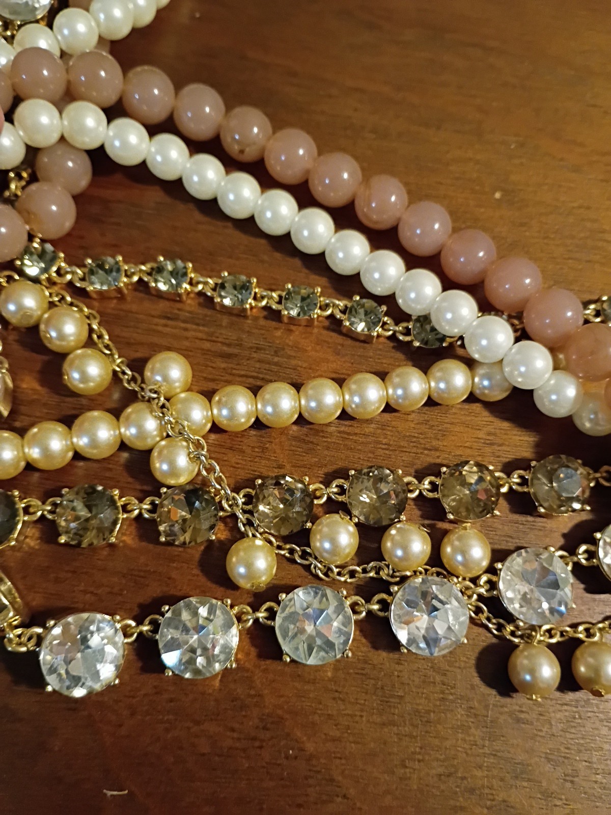 Ann Taylor Multi Layered Statement With Rhineston… - image 6