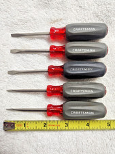 New Nos 5 Pc Craftsman Screwdrivers Usa Small 18 Wf47164