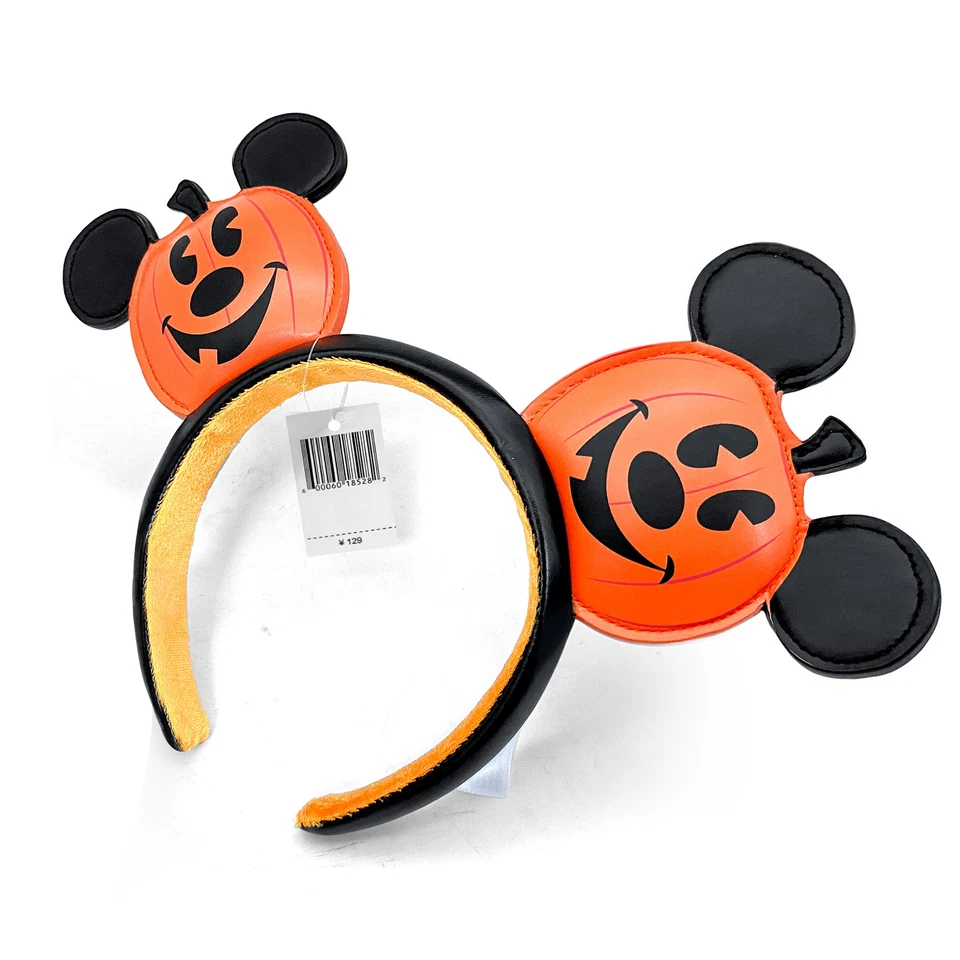 Disney Park Halloween Jack O' Lantern Orejas de Minnie Mouse NUEVA Diadema de Calabaza Foto 3 de 4
