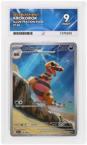 Krokorok graded ACE 9 for sale on eBay