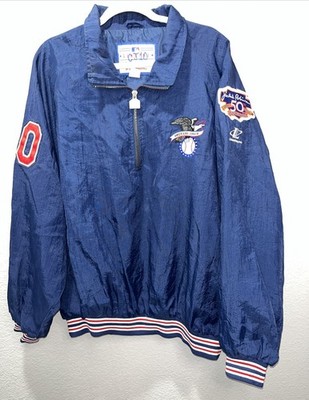 MLB Baseball J. Robinson LARGE VTG Jacket American History Dodgers Genuine