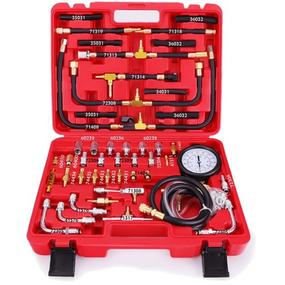 #ad #ad Pro Fuel Injection Pressure Tester Kit 0 140 PSI $118.79