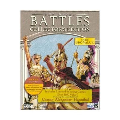 Interactive Magic Computer Wargame Great Battles Collector's Ed SW (New)