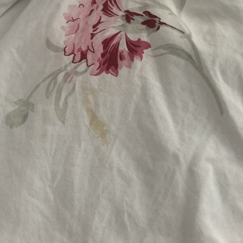 SIMPLY SHABBY CHIC Roses Sun Bleached Floral Reversible Long 3 Pc READ - Picture 7 of 12