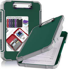 Thicker Clipboard with Storage Internal Pen Pouch Included A4 / Letter Size