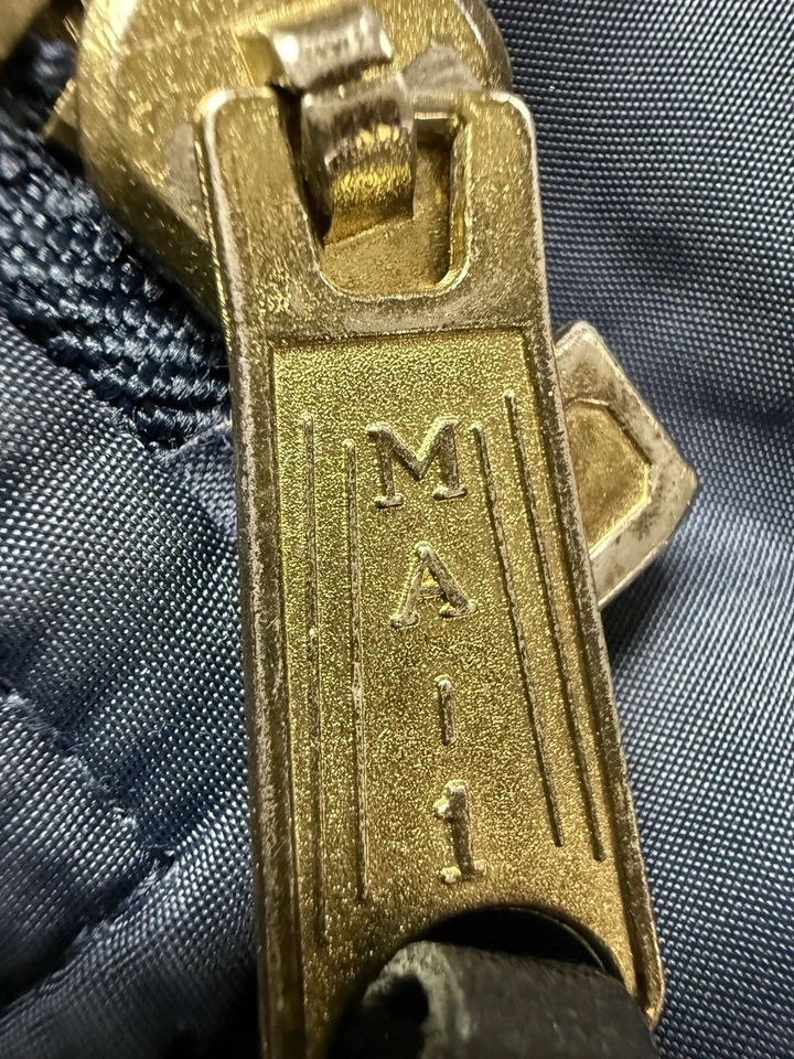 Chaqueta "Linda" De Colección Ma-1 Mujer Bombardero Militar Dardo Primer Estado Foto 2 de 4