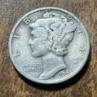 1943 MERCURY SILVER DIME ACTUAL Coin Get Today & Save & Fill Your Collection