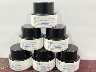 Belif The True Cream - Moisturizing  Bomb 10 mL/.33 Oz Each (6 Pack) Travel Size