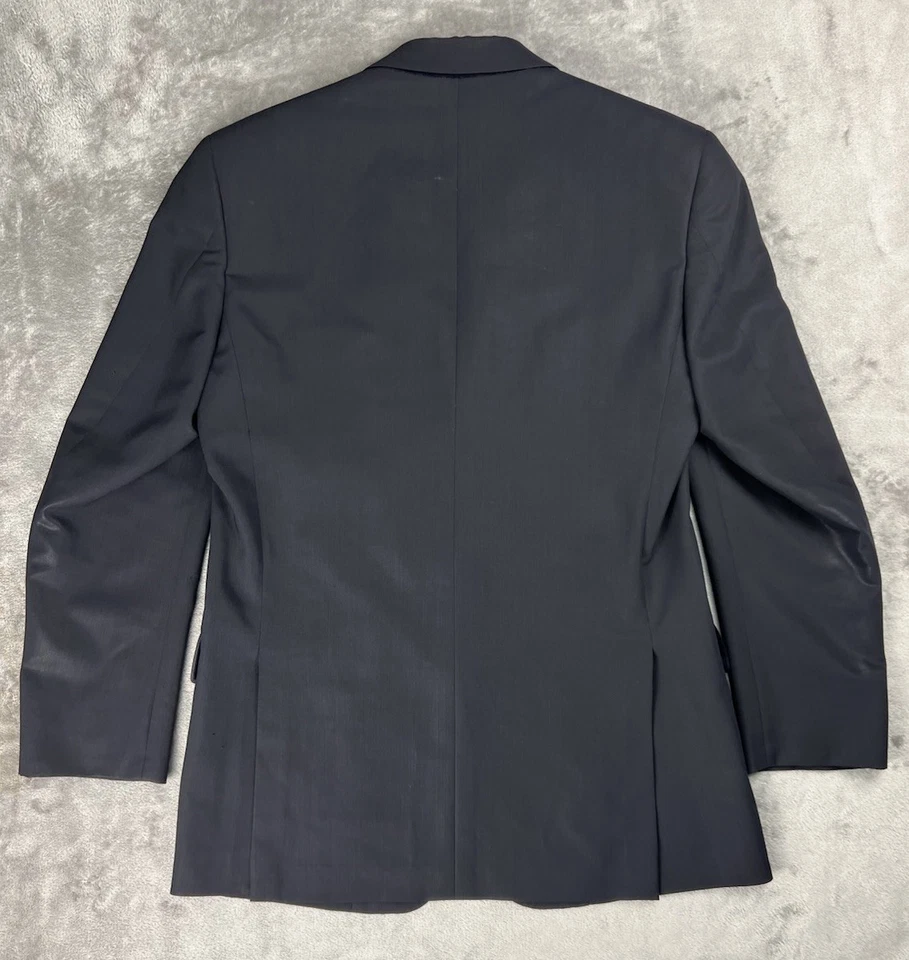 Brooks Brothers Brookscool Blazer 36R темно-синий с золотыми пуговицами классическая куртка - Изображение 2 из 4