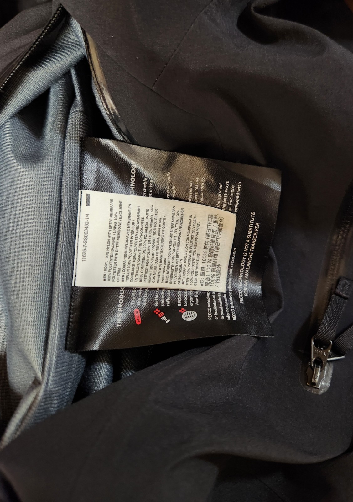 Arc'teryx Sabre Hardshell Jacket Ski Goretex 2018 - Men's Size XL thumbnail 9