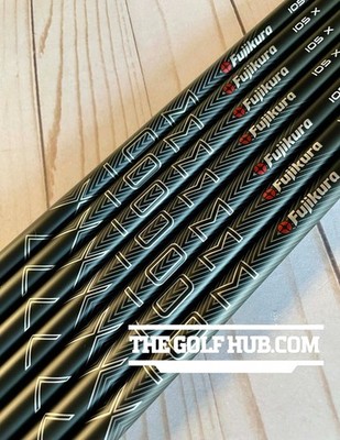 4-PW Fujikura Axiom Velocore 105 Stiff 0.370 Shafts and Golf Pride MCC Plus 4 Grips - For Sale
