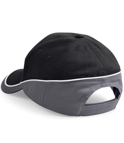 Beechfield Teamwear Baseball Wettkampfkappe - Unisex gebogene Spitze verstellbare Mütze - Bild 9 von 28